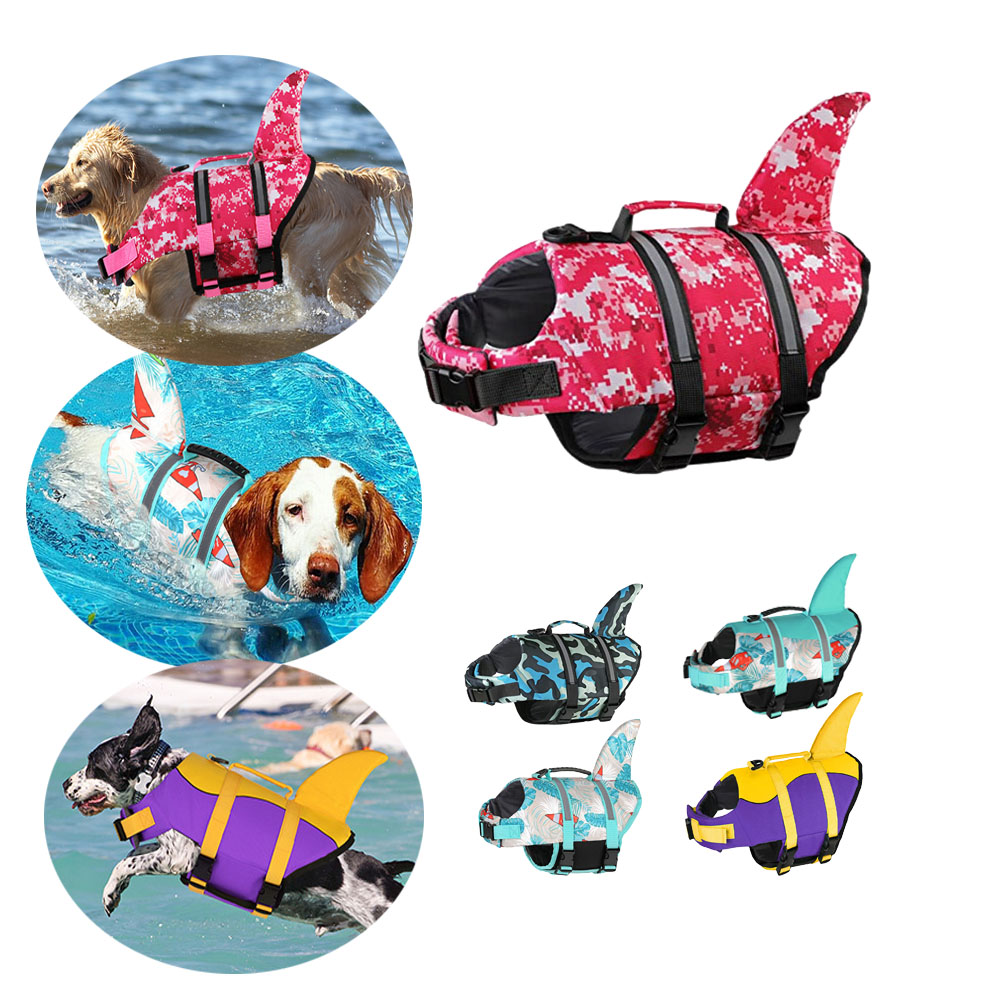Life Jacket Buoyancy - Hund Schwimmweste Hai Ripstop Hund Schwimmwesten