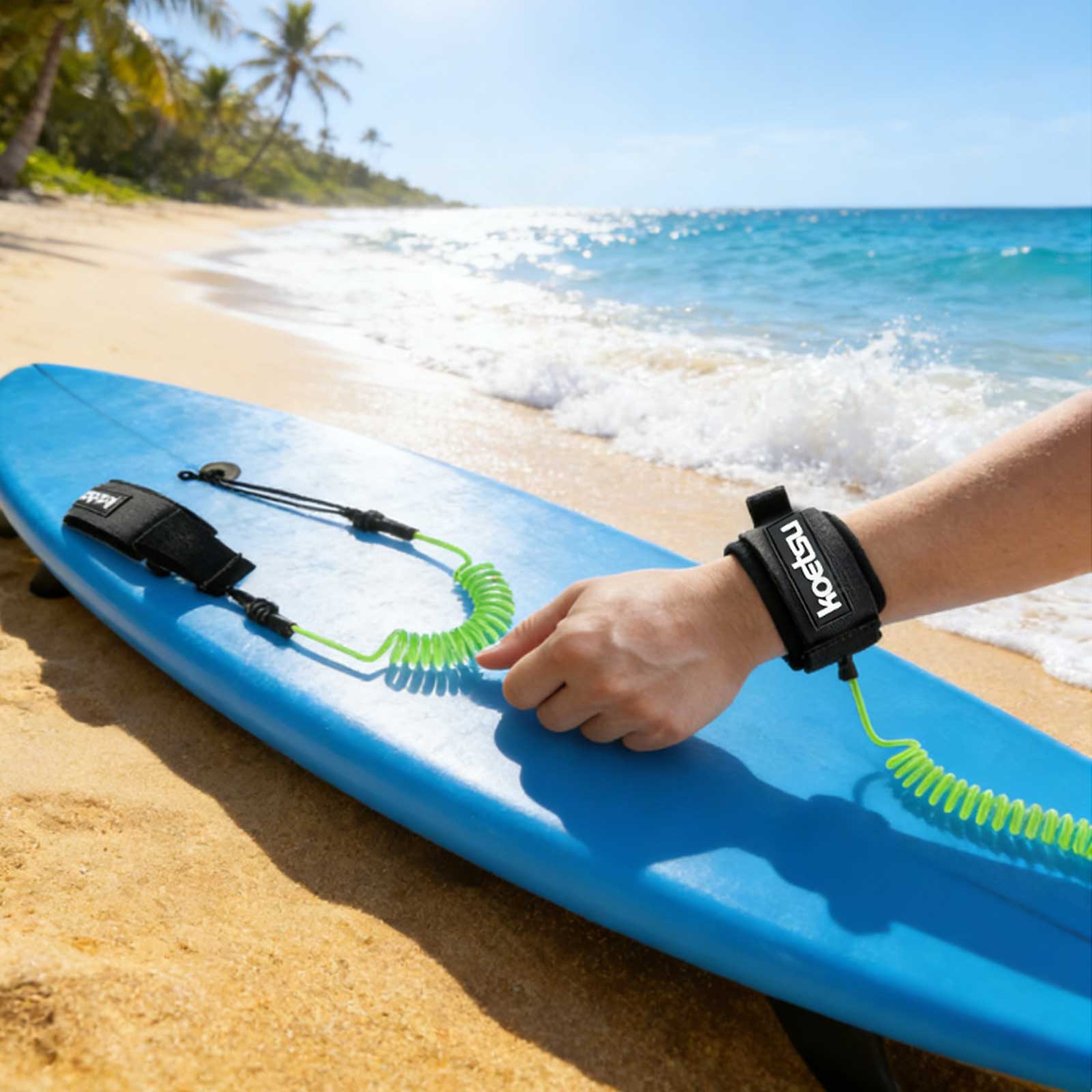 Stand Up Paddle Leash - SUP Paddleboard Leash aus TPU-Material, robustes