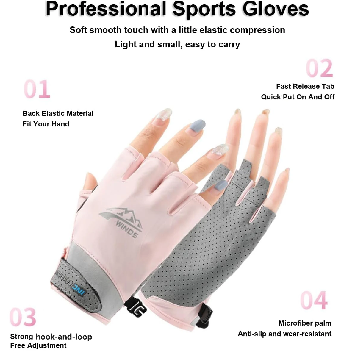 1 Paar fingerlose Handschuhe z – Spearfishing Glove Bewertung und Preis