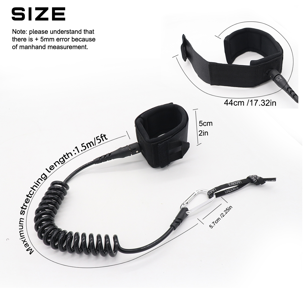 UICE 5FT 5MM Surf-Leash Handse – Stand Up Paddle Leash Bewertung und Preis