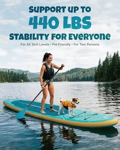 Extra breites aufblasbares Sta – Stand Up Paddle Leash Bewertung und Preis