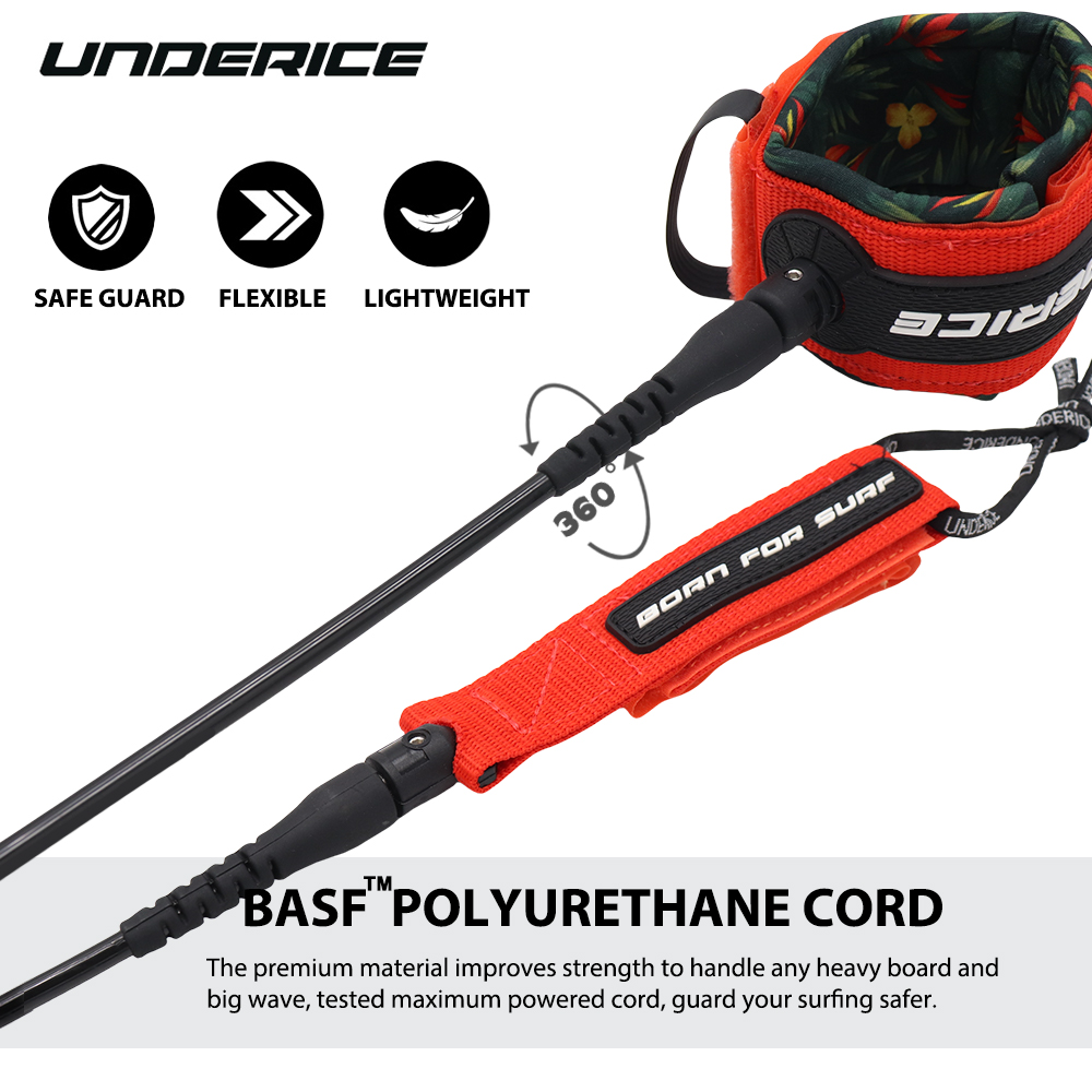 UICE Surfbrett-Leash 6-9ft SUP – Stand Up Paddle Leash Bewertung und Preis