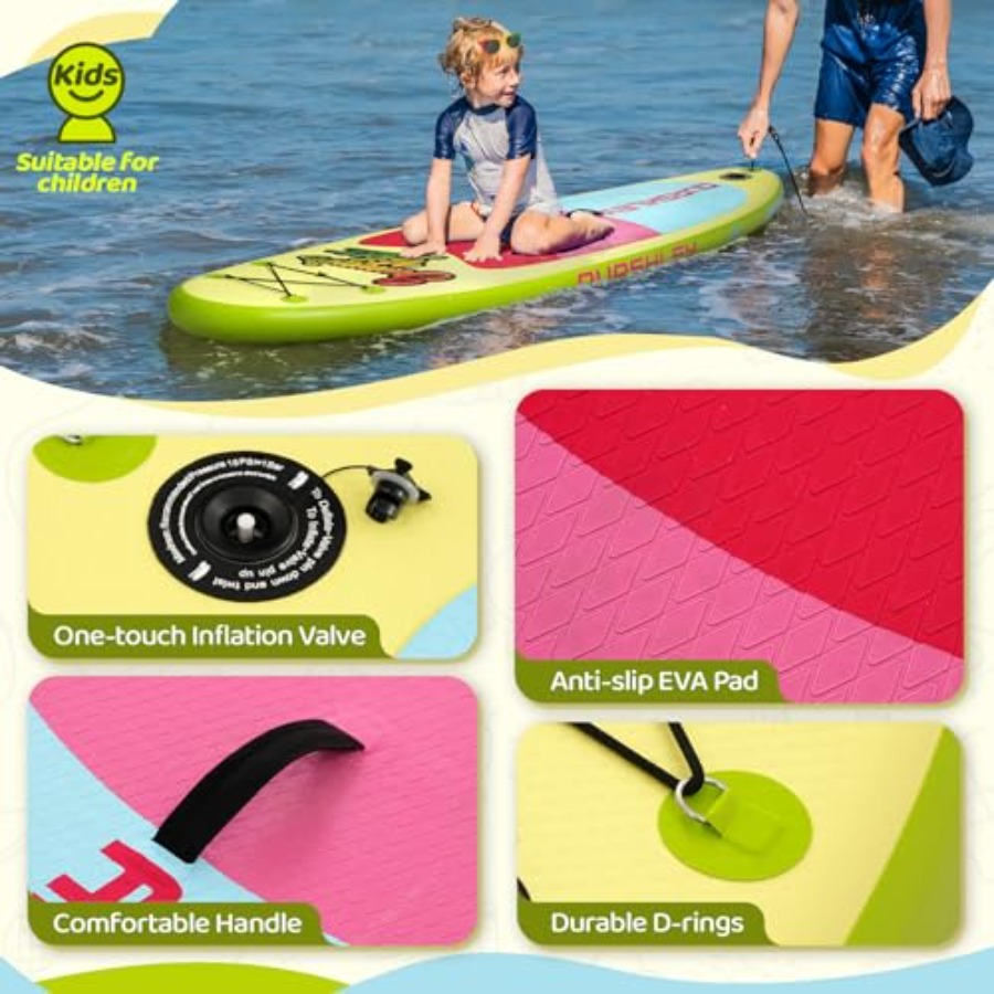 Aufblasbares Stand-Up-Paddle-B – Stand Up Paddle Leash Bewertung und Preis
