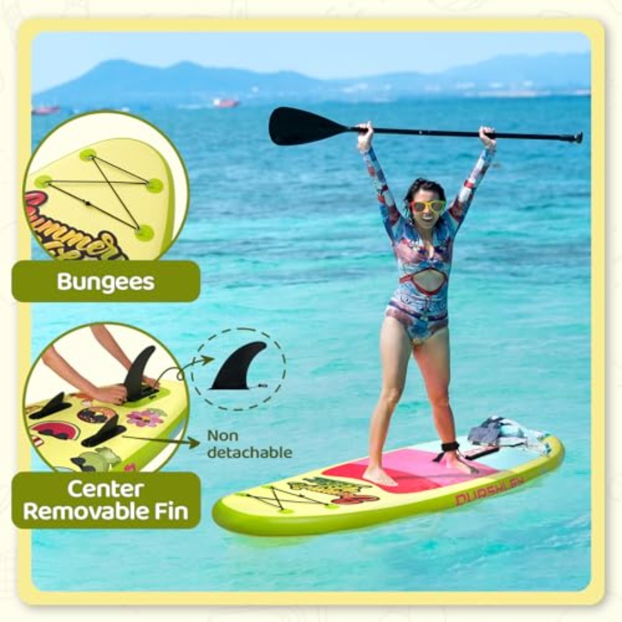 Aufblasbares Stand-Up-Paddle-B – Stand Up Paddle Leash Bewertung und Preis