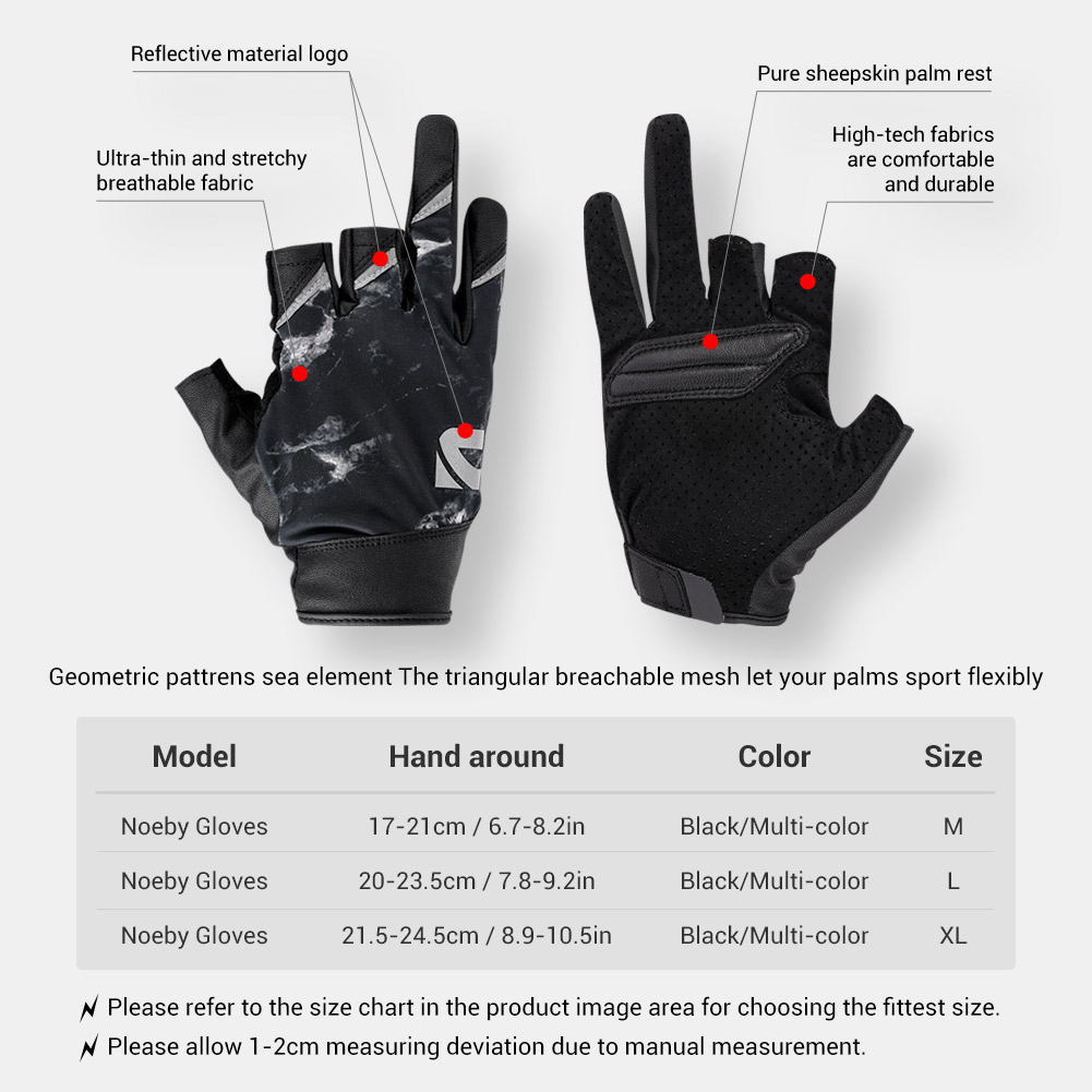 Noeby Halbfinger-Angelhandschu – Spearfishing Glove Bewertung und Preis