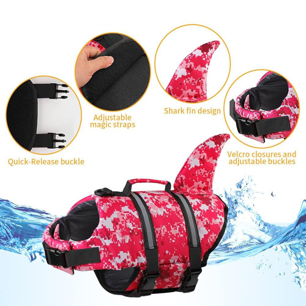 Hund Schwimmweste Hai Ripstop  – Life Jacket Buoyancy Bewertung und Preis